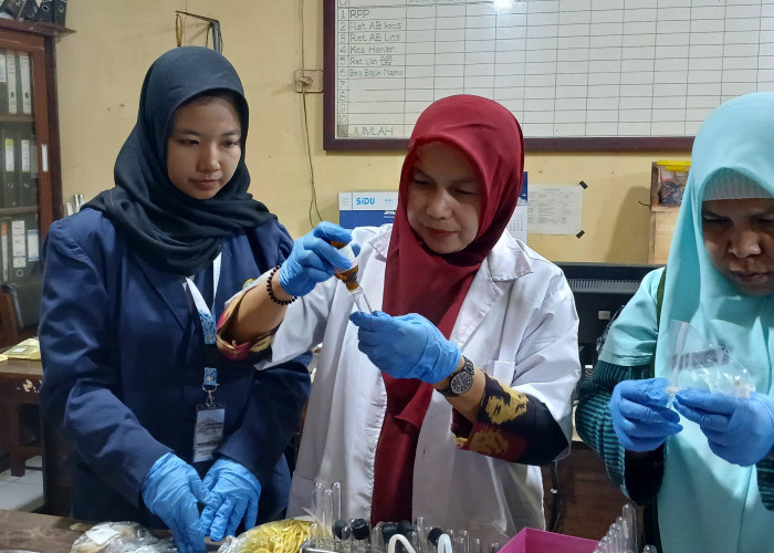 Dinkes Wonosobo Temukan 58 Makanan Berbahan Kimia Berbahaya