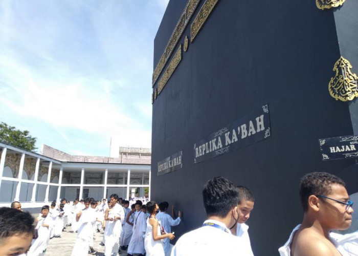 SMP Mutual Latihan Manasik Haji Bentuk Penguatan Profil Pelajar Manasik Haji
