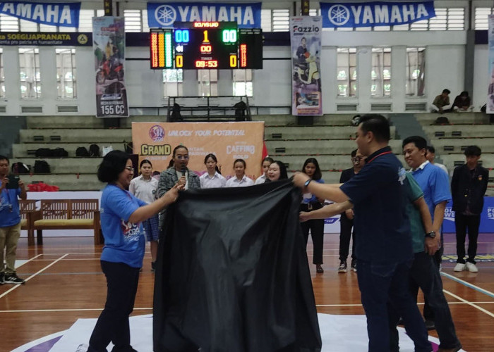 Unika Semarang Kembali Gelar Kejuaraan Basket Antar Pelajar se Jateng-DIY, Rektor: Terima Kasih Yamaha 