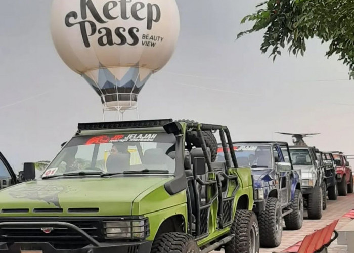 Ketep Pass dan Negeri Kahyangan Masih Ramai Dipadati Pengunjung