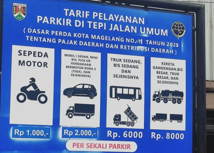Walikota Magelang Tegaskan Tarif Parkir Motor Rp1.000, Tukang Parkir Diminta Kembalikan Uang Lebih