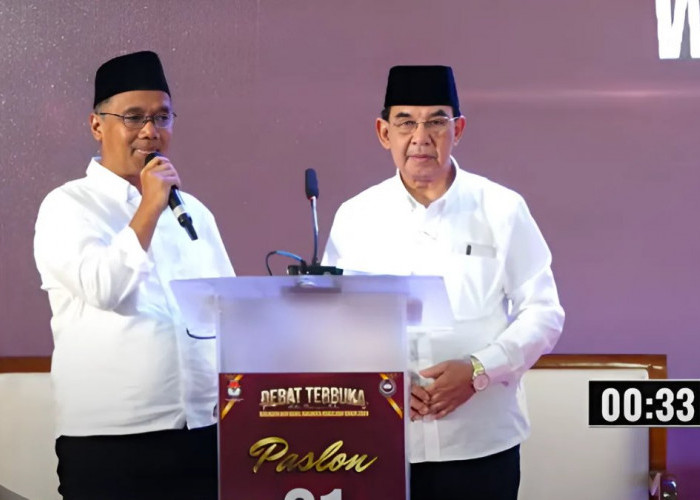 Paslon Aziz-Mansyur di Debat Pamungkas Calon Walikota Magelang Dinilai Tampil Apik dan Elegan