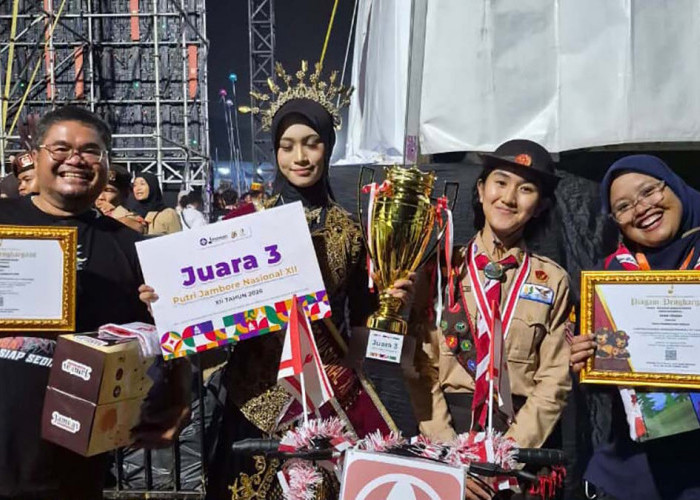 Sisihkan 25 Ribu Peserta, Siswi SMPN 4 Magelang Raih Top Score di Jamnas XII