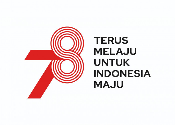 Logo HUT RI Ke-78 yang diresmikan