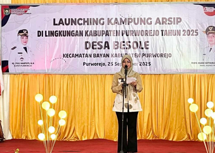 Purworejo Luncurkan Kampung Arsip di Desa Besole, Dorong Budaya Sadar Kearsipan