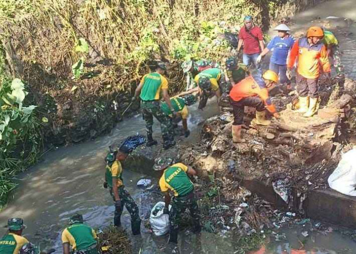 BPBD Kota Magelang Gandeng Kelurahan untuk Bersihkan Sungai