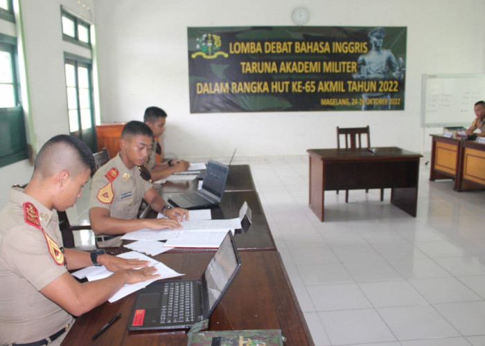 Lomba Debat Antar Taruna, Warnai HUT Akmil