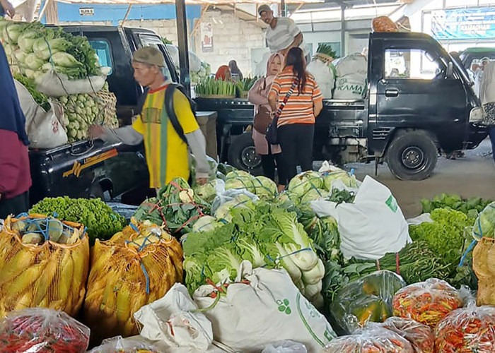 MBG Kembali Berjalan, Harga Sayuran di Pasar Sewukan Magelang Mulai Naik