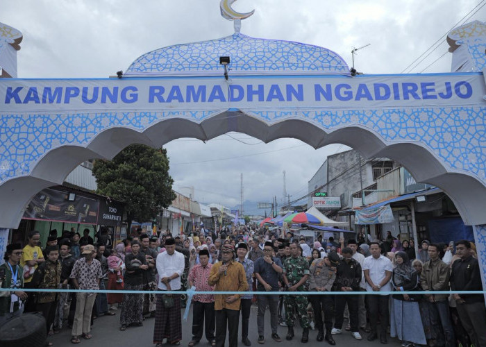 Kampung Ramadhan Ngadirejo Temanggung Resmi Dibuka, 82 UMKM Raup Omzet Ratusan Juta