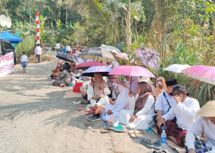 Doa Bersama Tolak Tambang Pasir Progo, Warga Sambeng Magelang Tuntut Penutupan