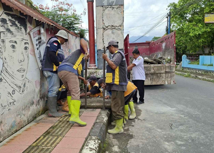 DPUPR Kota Magelang Tutup Gorong-gorong Pascawarga Hanyut di Kramat Selatan