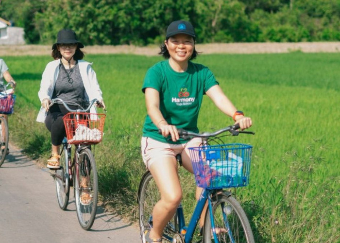 Rasakan Bersepeda dengan Go4Tour Menjelajah Desa ke Desa di Borobudur
