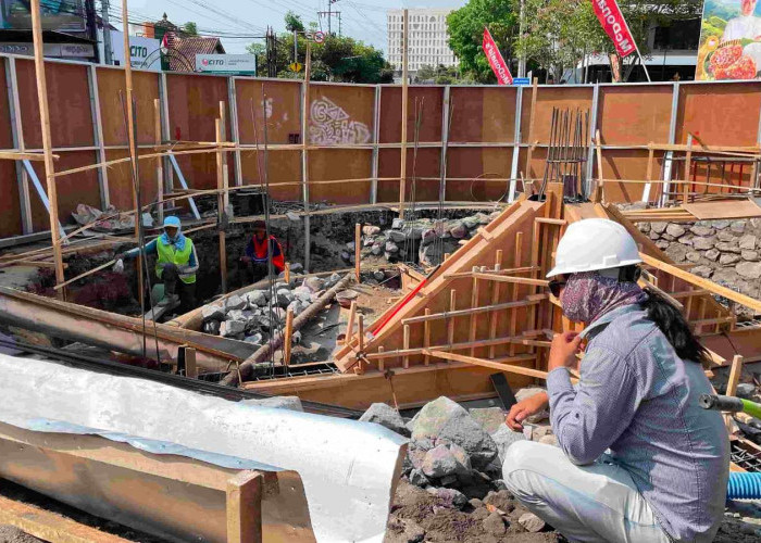 Progres Monumen Paku Bumi Kota Magelang 15 Persen, Ditarget Rampung Desember