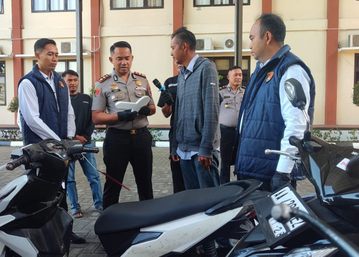 Polres Temanggung Tangkap Pelaku Curanmor, Motor Korban Dikembalikan Gratis kepada Pemilik