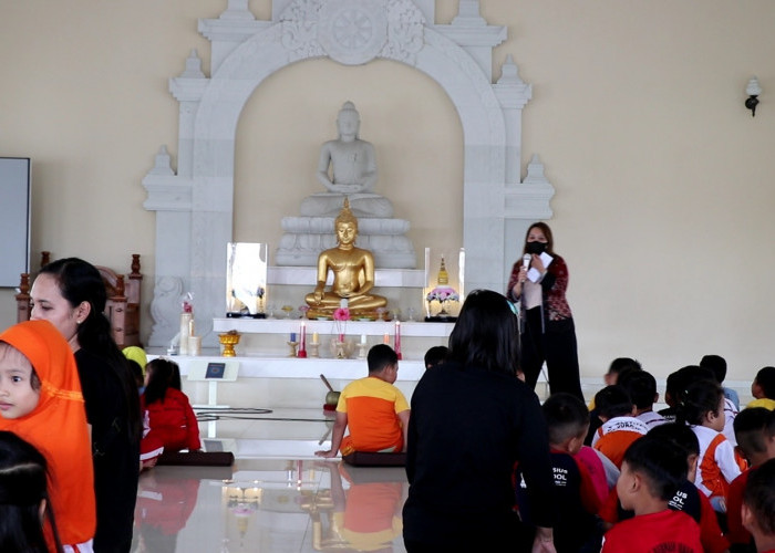 125 Anak TK di Temanggung Kunjungi Masjid, Gereja hingga Vihara, Belajar Toleransi Sejak Dini