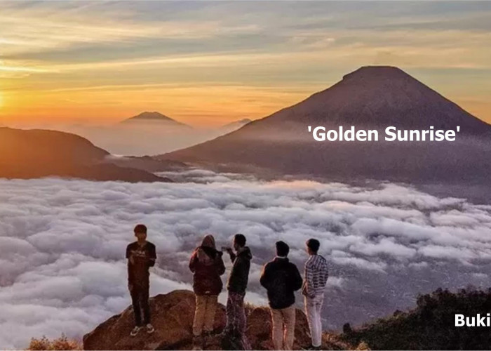Puncak Bukit Sikunir Dieng, Tempat Wisata Untuk Berburu 'Golden Sunrise' yang Diburu Wisatawan