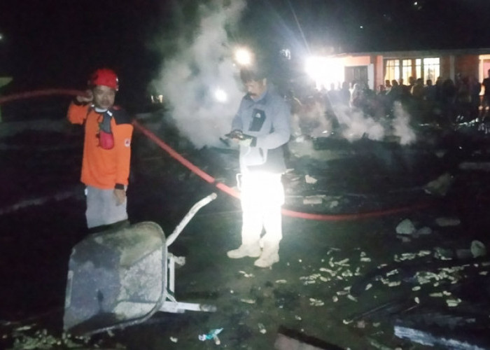 Rumah dan Gudang Tembakau di Watumalang Wonosobo Terbakar, Kerugian Rp600 Juta