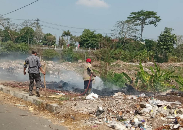 Ironi, Lahan Kosong Samping Pendopo Walikota Magelang Jadi Langganan Kebakaran