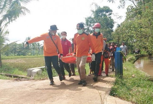 Pamitan Mencari Umpan untuk Memancing, Slamet Prawiyanto Ditemukan Tewas Mengambang di Sungai