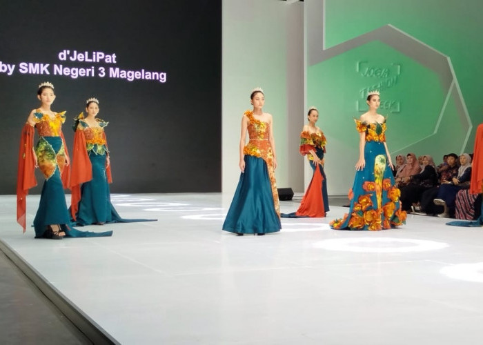 d’JeLiPat SMKN 3 Magelang Unjuk Karya di Jogja Fashion Week 2026, Bawa Koleksi Pallava Kusuma