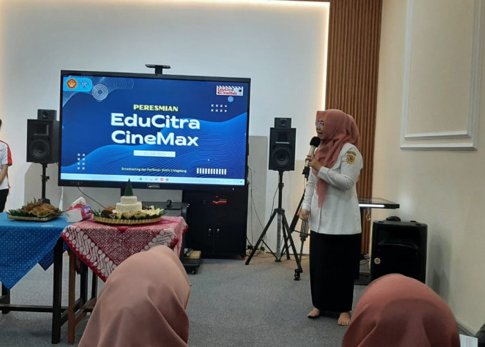 SMKN 3 Magelang Punya Ruang Praktik Program Keahlian Broadcasting dan Perfilman, Educitra Cinemax