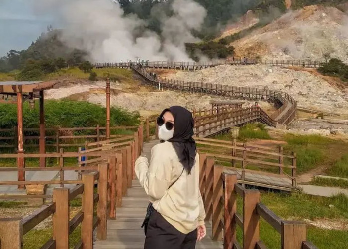 Memiliki Aktivitas Vulkanik Yang Aman, Kawah Sikidang  Dieng Menjadi Tempat Recomended Untuk Dikunjungi Ketika Ke Dieng!