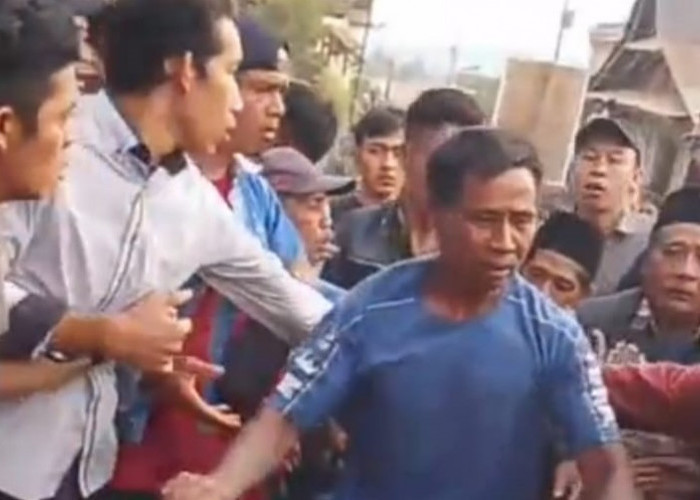 Kericuhan Warnai Pengundian Nomor Urut Pilkades Batursari Sapuran Wonosobo