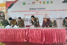 KPK Hibahkan Aset Koruptor Rp 4,28 Miliar, Pemkab Magelang Bangun Kantor Inspektorat