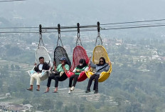 Belum Dibuka Resmi, Wahana Gondola Ketep Pass Magelang Sudah Diserbu Ratusan Wisatawan