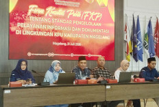 Evaluasi 8 Layanan Publik, KPU Kabupaten Magelang Gelar Konsultasi