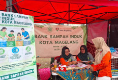 Bank Sampah Induk Kota Magelang Kenalkan Pengelolaan Sampah di Magelang Flower Festival