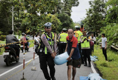 Hujan Deras Picu Longsor dan Banjir di Purworejo, Polres Turunkan Regu Siaga Bencana Saat Operasi Lilin 2025