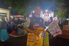 Ratusan Jamaah Ikuti Gema Sholawat Sambut Ramadan dan Hari Jadi ke-195 Purworejo di Kutoarjo