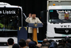 Presiden Prabowo Beri Apresiasi Produksi 10.000 Unit Bus dan Truk Listrik VKTR di Magelang