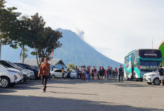 Gunung Merapi Erupsi, Kunjungan Wisatawan Ketep Pass Magelang Justru Membeludak