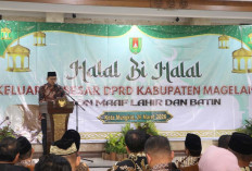 Bukan Sekadar Seremoni, Halal Bihalal DPRD Kabupaten Magelang Teguhkan Komitmen Pembangunan Daerah