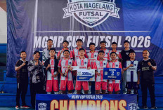 Andalkan Chemistry Tim, Futsal SMPN 4 Magelang Berjaya di Kompetisi Antar-Pelajar Tingkat Kota