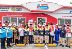 Pastikan Stok BBM Aman Selama Mudik, Wakil Menteri ESDM Kunjungi Rest Area 379 A Batang-Semarang