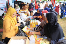 Diserbu Warga, Gerakan Pangan Murah di Windusari Magelang Efektif Tekan Harga Sembako