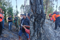 Karhutla Gunung Sindoro Temanggung Dipadamkan dalam Satu Jam, Petugas Temukan Sejumlah Titik Api