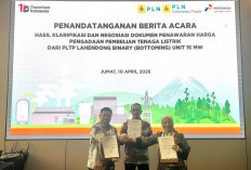 PGE-PLN IP Sepakati Tarif Listrik, Proyek PLTP Lahendong Bottoming Unit 15 MW Siap ke Tahap Berikutnya