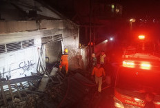 Diduga Korsleting Listrik, Toko di Jumo Temanggung Ludes Terbakar, Kerugian Capai Rp200 Juta