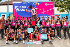 Tim Voli Putra dan Putri SMPN 4 Magelang Borong Gelar Juara