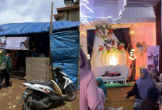 Perlihatkan Bangunan Pernikahan Megah Dibalik Terpal, Netizen: Jangan Nilai Luarnya!