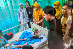 Gibran dan Ahmad Luthfi Jenguk Ratusan Korban Keracunan MBG di Batang