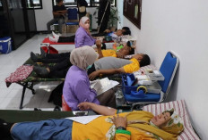 Peringati Hari Amal Bakti ke-80, Kemenag Temanggung Gandeng PMI Gelar Donor Darah, Target 250 Kantong