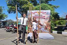 Asyiknya Pelajar Magelang Main Egrang, Trik Seru BPIP Cegah Kecanduan Gawai