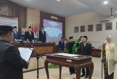 DPRD Temanggung Resmi Lantik Dua Anggota PAW, Siyamin dan Suharyani Isi Kursi yang Kosong