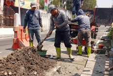 Antisipasi Banjir Peralihan Musim, DPUPR Kota Magelang Gencar Bersihkan Drainase