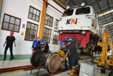 KAI Daop 5 Purwokerto Siapkan 210 Sarana Kereta untuk Angkutan Lebaran 2026, Dipastikan Aman dan Prima